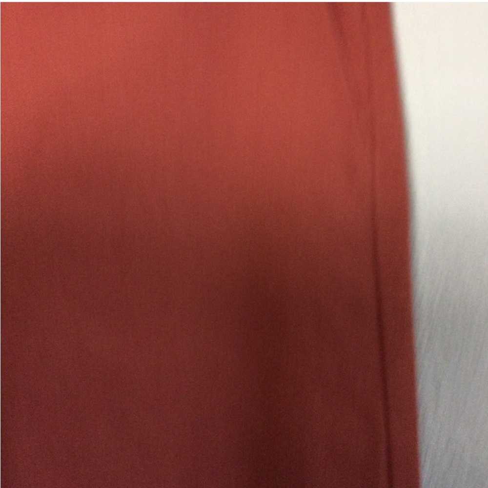 Kate Spade Size 2 Saturday Burnt Orange Cotton Wide Leg Cropped Trousers Pants - Picture 5 of 8